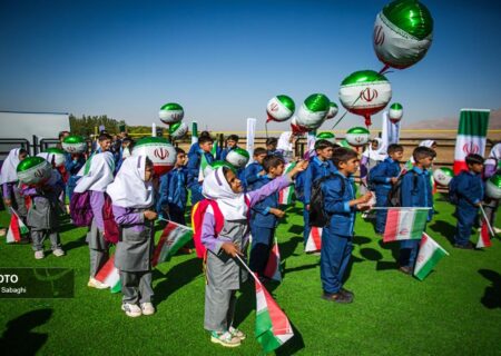 افتتاح باشکوه سه هزار و دهمین مدرسه برکت در روستای بَگوردی استان لرستان