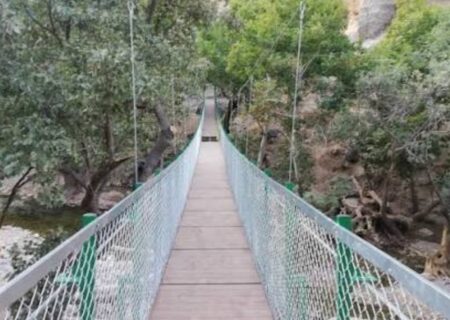 پل معلق، پیوند دهنده دو دره مرتفع