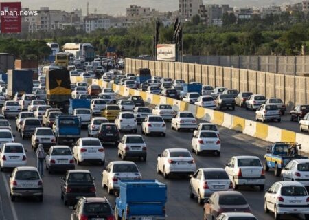 بار ترافیکی سنگین در تمام جاده‌های شمال کشور