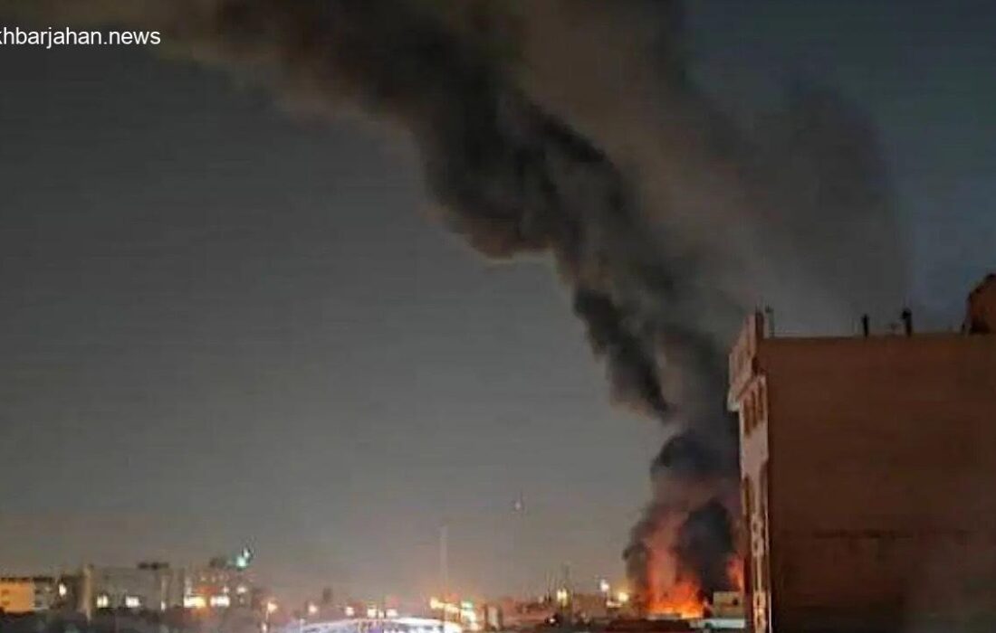 آتشسوزی در شرق تهران ناشی از انبار ضایعات اعلام شد