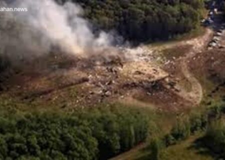 آتش‌سوزی گسترده کارخانه مهمات ارتش آمریکا را نابود کرد