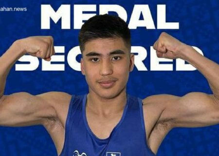 درخشش بوکسور افغانستانی و کسب مدال طلا در مسابقات قهرمانی اروپا