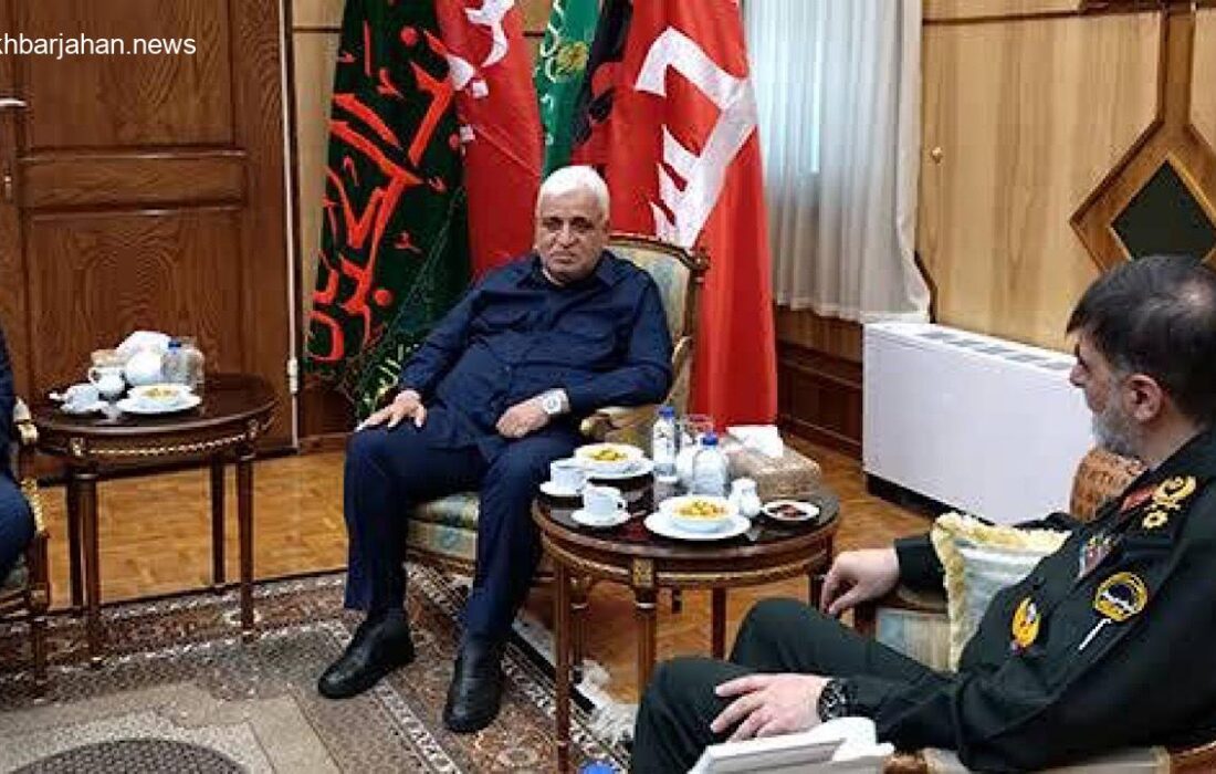 دیدار مهم فرمانده حشد الشعبی عراق با سردار رادان؛ رایزنی مقامات در تهران
