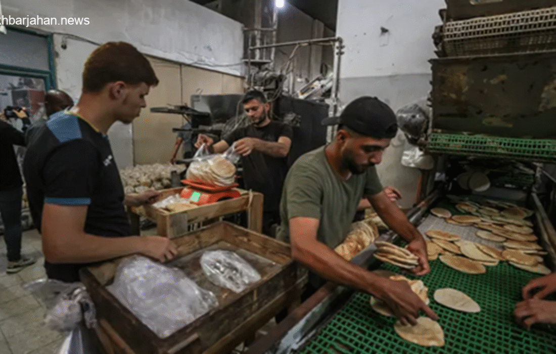 خبری خوش از غزه: فعالیت مجدد نانواییها در آینده نزدیک