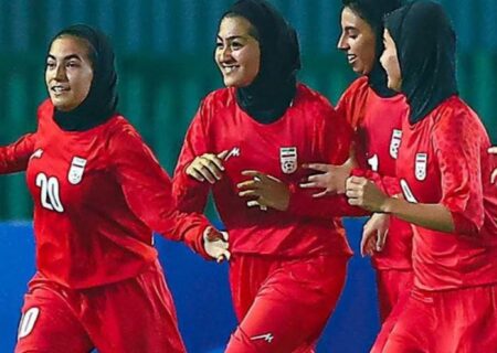 برد شیرین دختران نوجوان ایران برابر عربستان سعودی