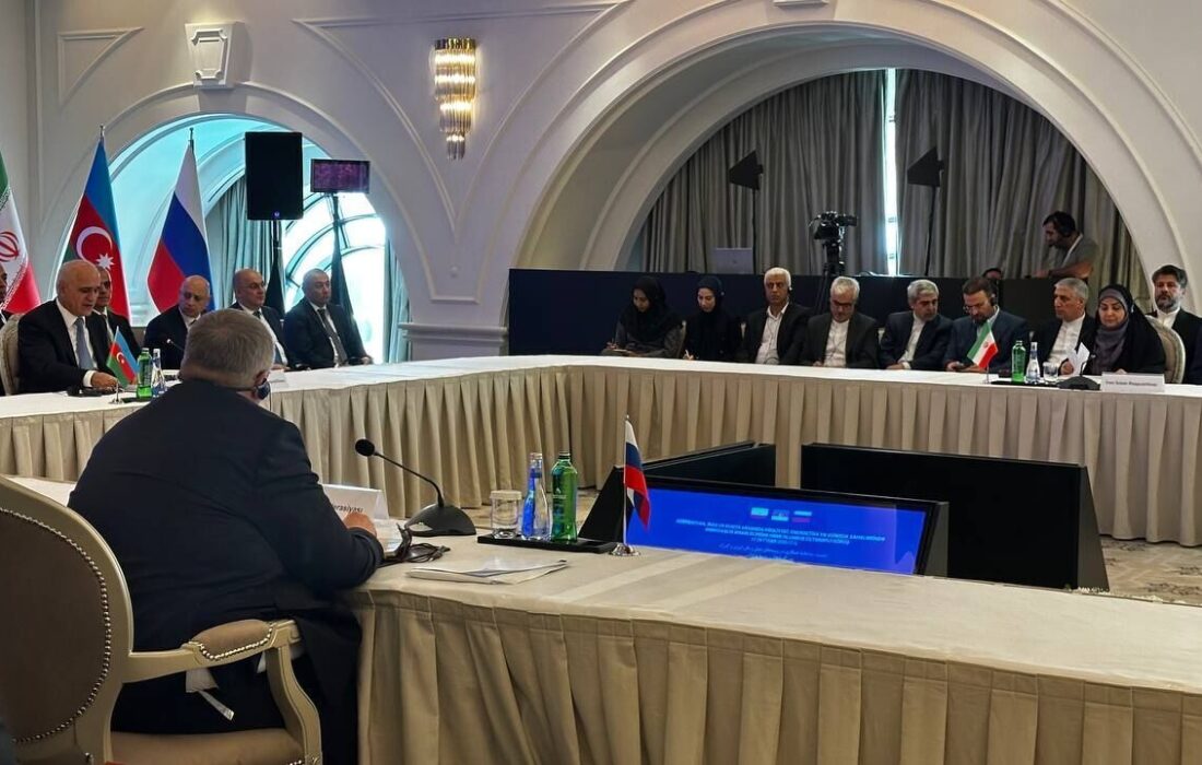 ایران، آذربایجان و روسیه گامهای بلندی در راستای توسعه ترانزیت برداشتند