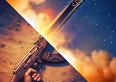 پوستر جدید پایگاه اطلاع‌رسانی دفتر رهبری با عنوان «خدا با ماست» منتشر شد