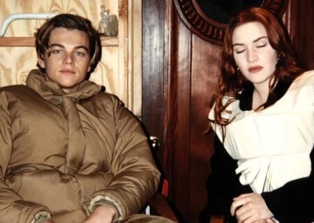 «رز و جک» در پشت صحنه فیلم دیدنی «تایتانیک»