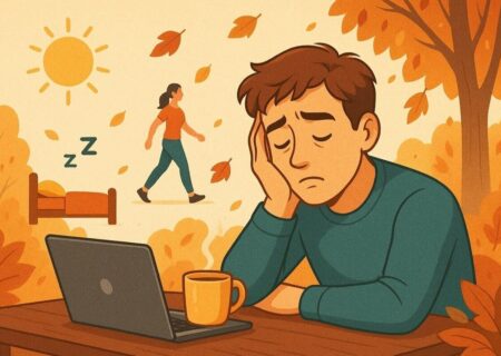 دلیل احساس غم پس از خواب عصرگاهی در پاییز چیست؟