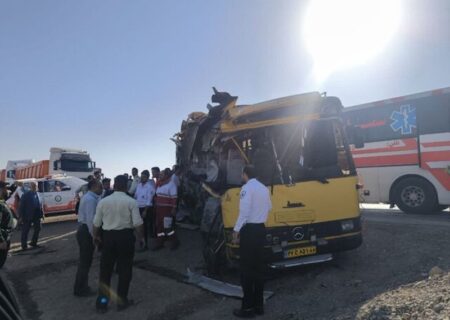 آخرین اطلاعات از حادثه دلخراش اتوبوس حامل دانشجویان