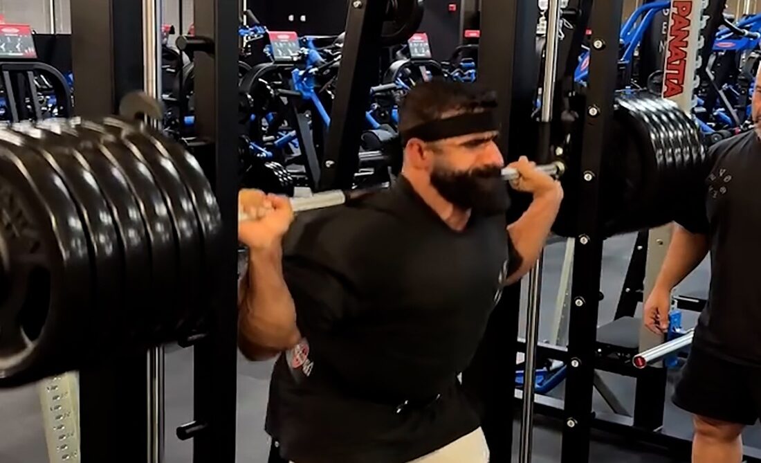 آمادهسازی هادی چوپان برای مسترالمپیا 2025؛ تمرینات طاقتفرسا