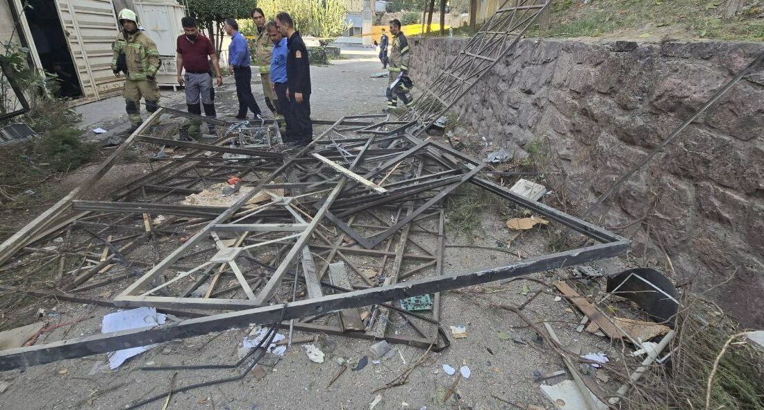 روایت آتشنشانی از جزئیات حادثه انفجار در دانشکده فنی امیرآباد + تصاویر