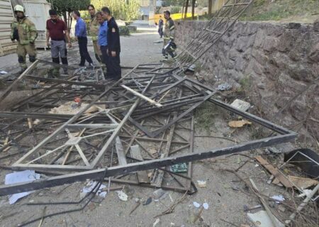 روایت آتش‌نشانی از جزئیات حادثه انفجار در دانشکده فنی امیرآباد + تصاویر