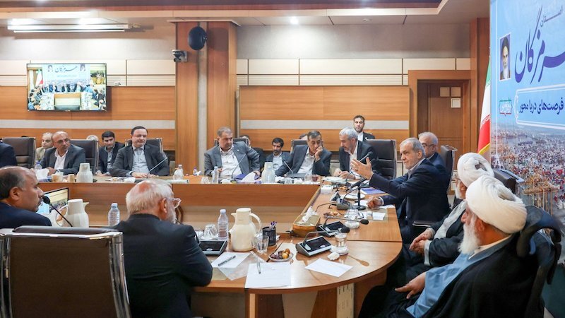 پزشکیان: جابهجایی پایتخت از تهران، انتخابی بر اساس ضرورت است