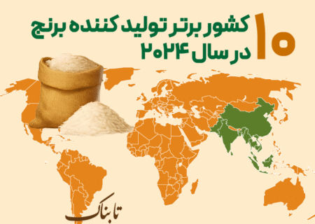 ۱۰ غول برنج جهان در سال ۲۰۲۴ را بشناسید