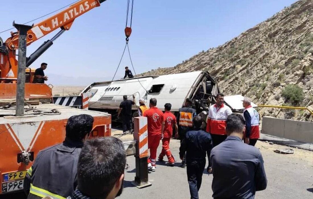 حادثه دلخراش در جاده دماوند: سقوط مرگبار اتوبوس به دره
