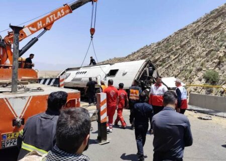 حادثه دلخراش در جاده دماوند: سقوط مرگبار اتوبوس به دره