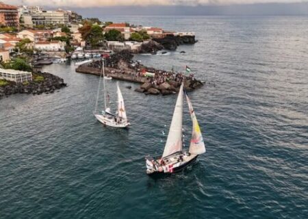 ناوگان بین‌المللی پایداری، سد محاصره دریایی غزه را در هم شکست