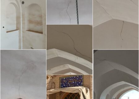 تخریب اماکن مسکونی و آثار باستانی زواره در پی حادثه