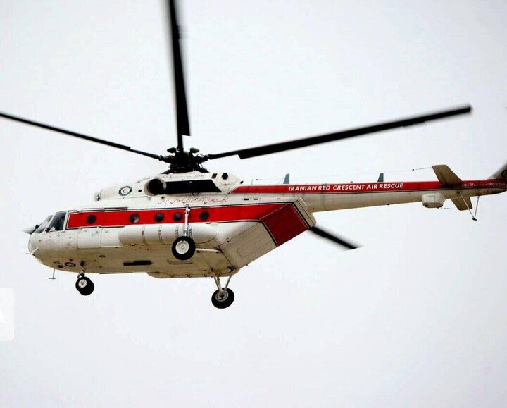 پرواز به سوی آسمان: خلبان بالگرد سانحه دیده آسمانی شد