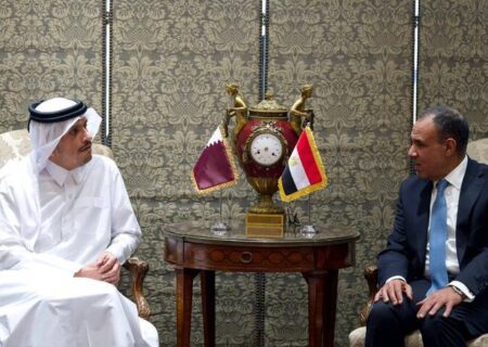 گفتگوی تلفنی وزرای خارجه مصر و قطر پیرامون مسئله فلسطین