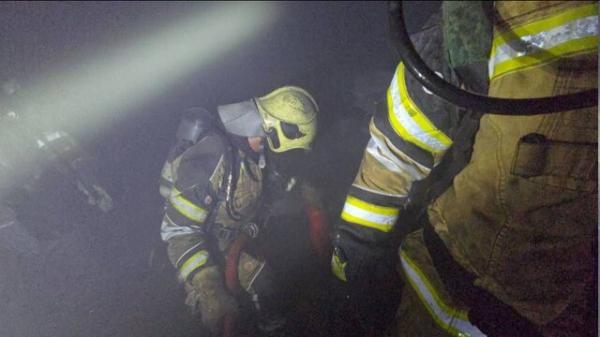 آتش‌سوزی گسترده در یک مجتمع مسکونی در شهرری