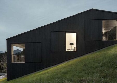 خانه G: شاهکار معماری با تلفیقی از نور و نوآوری در قلب آلپ