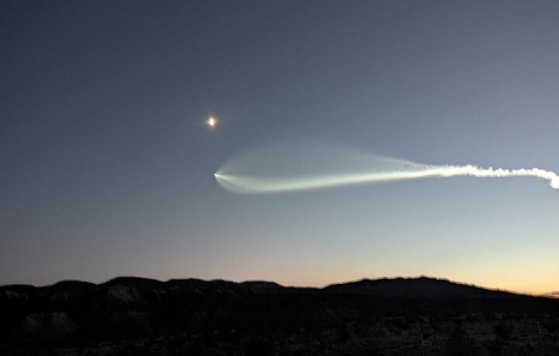 مشاهده یک عروس دریایی در آسمان ایالات متحده آمریکا! +تصویر