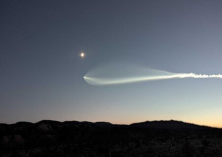 مشاهده یک عروس دریایی در آسمان ایالات متحده آمریکا! +تصویر