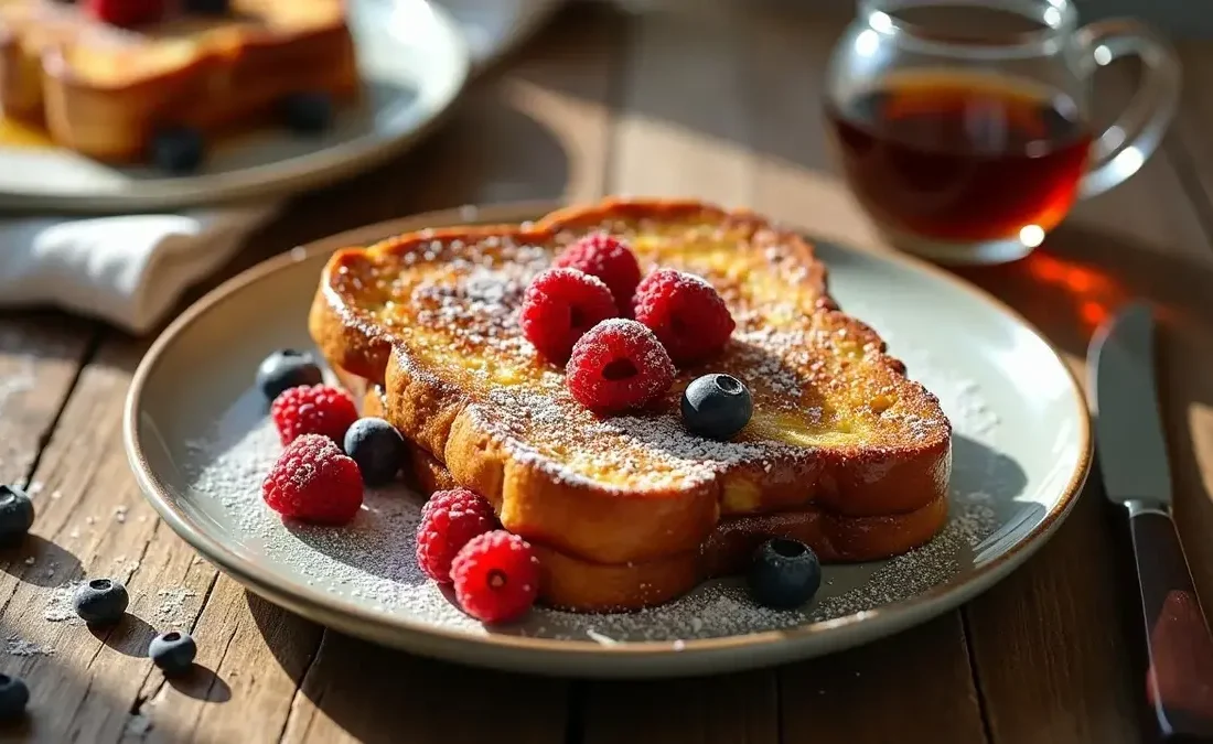 آموزش گام به گام تهیه فرنچ تست لذیذ برای صبحانه