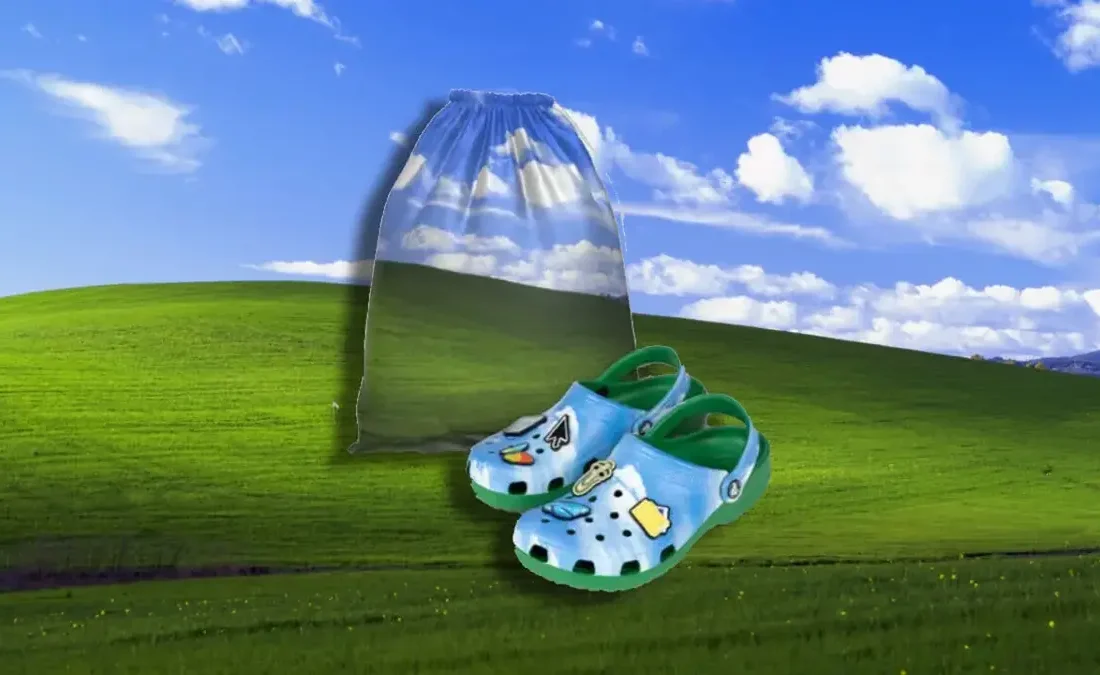 دمپایی با طرح ویندوز XP به بازار آمد!