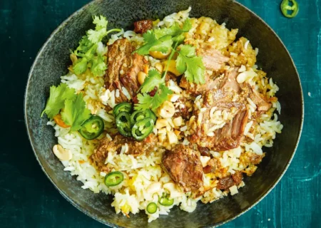 آموزش پخت بریانی گوشت با ادویه ماسالا، غذای محبوب هندی