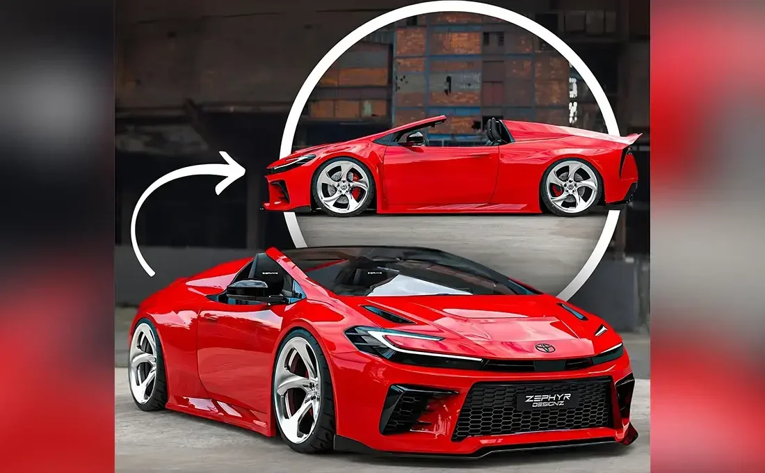 تصاویر احتمالی از ظاهر اسپرت و رودستر تویوتا پریوس