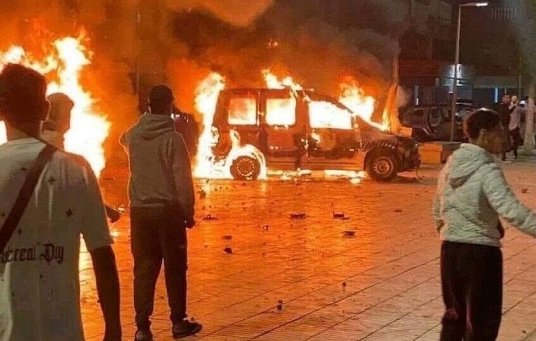 ناآرامی در مغرب: حمله به مرکز پلیس با ۲ قربانی