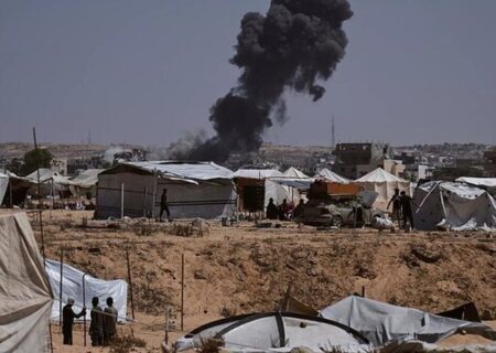 حمله پهپادی اسرائیل به اردوگاه آوارگان فلسطینی در غزه