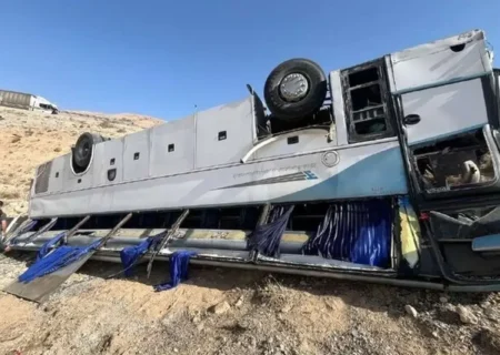 آخرین جزئیات از حادثه دلخراش سقوط اتوبوس گردشگران در جاده فیروزکوه