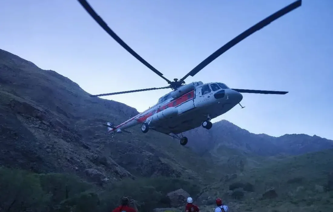 سقوط بالگرد امدادی در اشترانکوه؛ ابهامات درباره علت «فرود سخت»