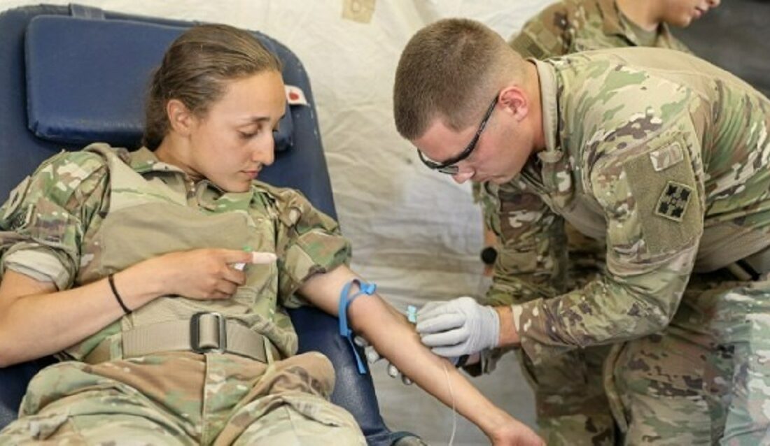 ارتش آمریکا با احیای تاکتیک جنگ جهانی اول، سربازان را به بانک خون متحرک تبدیل میکند