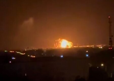 حمله اوکراین به پالایشگاه نفت روسیه در منطقه لنینگراد