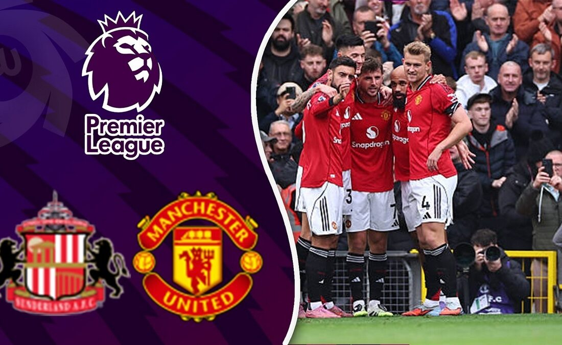 پیروزی منچستریونایتد مقابل ساندرلند با نتیجه ۲-۰