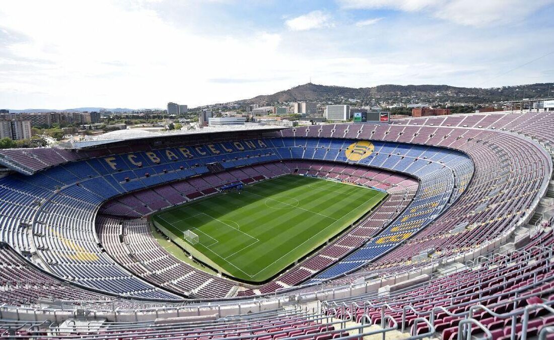 تصاویر هوایی از آخرین مراحل بازسازی ورزشگاه نیوکمپ