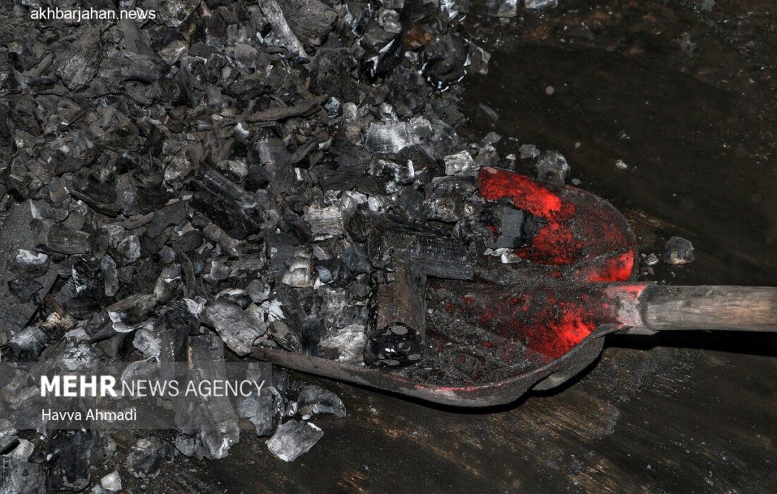 انهدام کارگاه غیرمجاز تولید زغال بلوط در لرستان