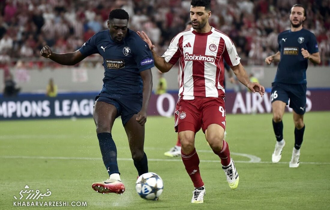 طارمی، برگ برنده المپیاکوس در نبرد لیگ قهرمانان اروپا