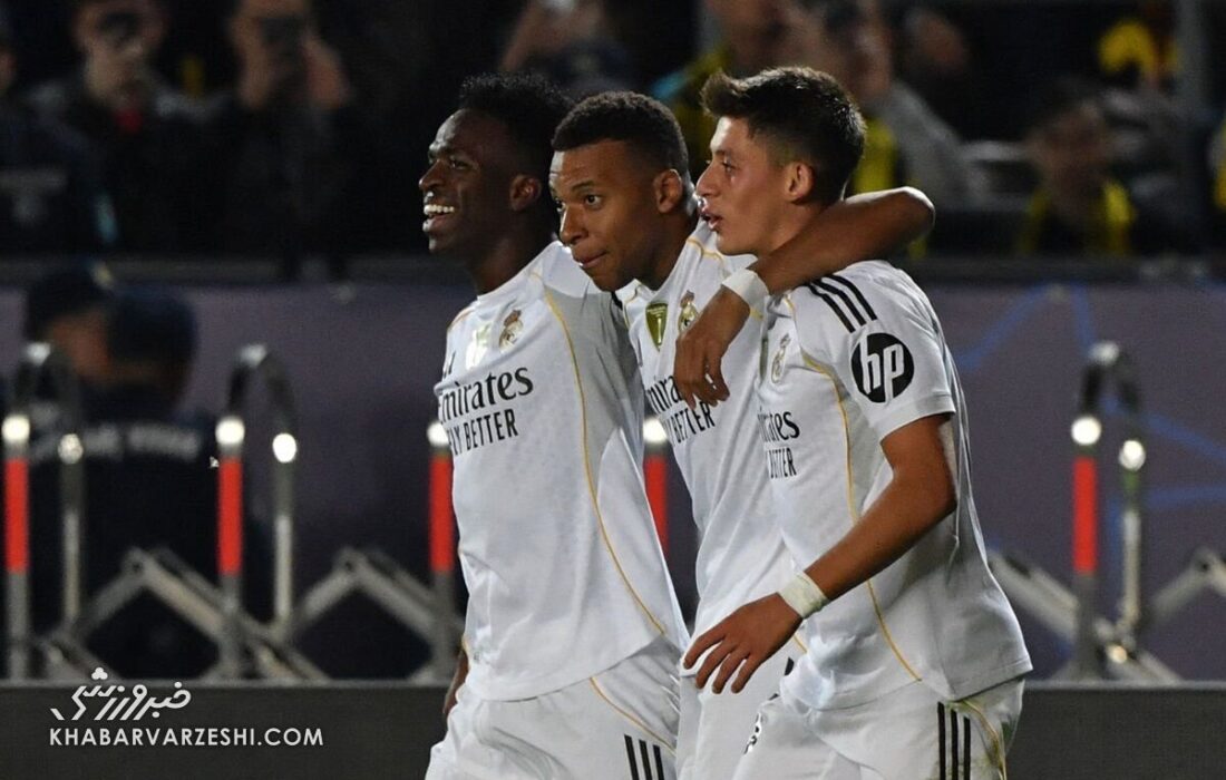 ستاره رئال مادرید، مرد برتر هفته در لیگ قهرمانان اروپا شد