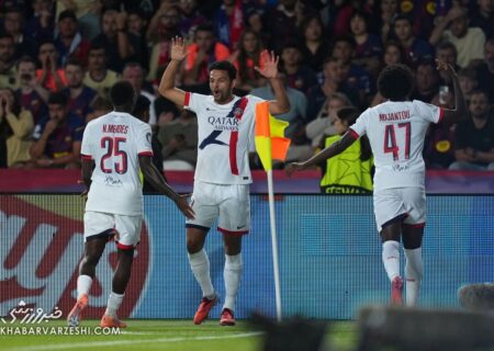 کامبک تماشایی پاری‌سن‌ژرمن؛ بارسلونا در دقایق پایانی مغلوب شد