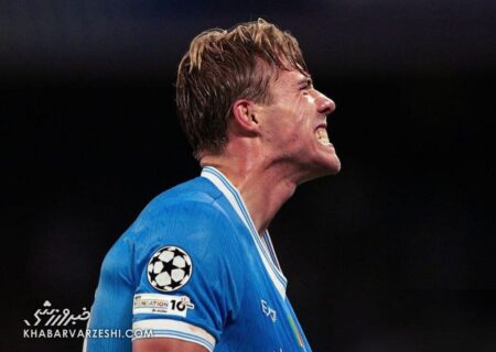 خلاصه دیدار ناپولی ۲ – اسپورتینگ ۱؛ فتح اولین گام با درخشش هويلند