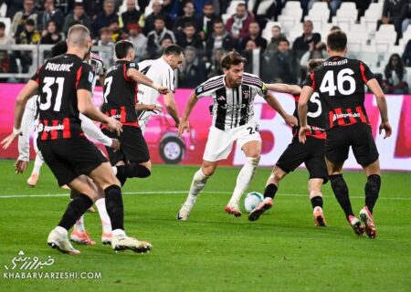 گزارش تصویری | خلاصه دیدار یوونتوس و میلان از نگاه داور
