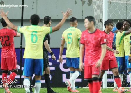 سوزاندن ببرهای آسیا در آتش بازی مثلث برزیلی؛ رجزخوانی آنچلوتی با شکست سنگین کره جنوبی برای فتح جام جهانی