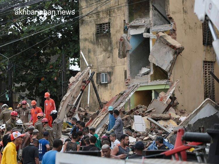 فوت یک نفر و مصدومیت ۸ تن در حادثه فروریختن سقف رستوران در سائوپائولو برزیل