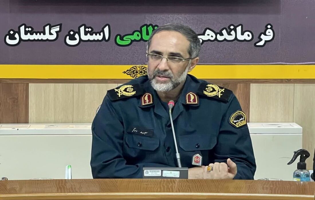 دادگر از کاهش ۲۰ درصدی سرقتها و ۲۱ درصدی تلفات جادهای در گلستان خبر داد